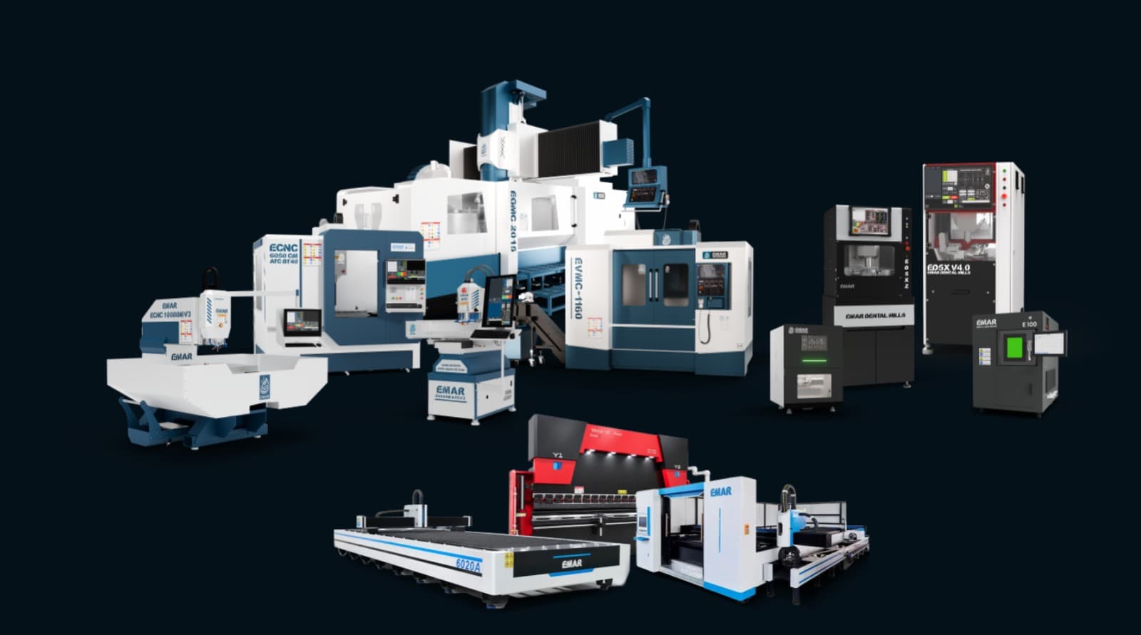 EVMC 1160 CNC milling machine